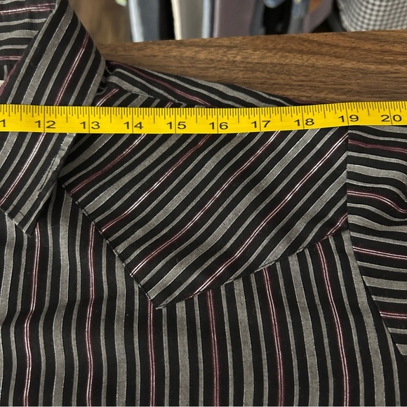 Ely Cattleman Men's Striped Button-Down Shirt L - Picture 5 of 8